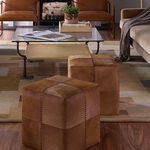 Product Image 2 for Small Hide Ottoman from Jamie Young
