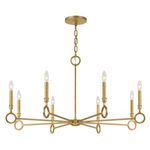 Product Image 5 for Noah 8-Light Chandelier in Gold Armory by Breegan Jane from Savoy House 