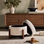 Product Image 19 for Esben 25" Upholstered Sattley Fog Storage Ottoman from Four Hands