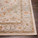Product Image 5 for Avant Garde Woven Light Beige / Light Blue Rug - 5'3" Round from Surya