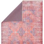 Product Image 4 for Menowin Medallion Blue/ Orange Area Rug from Jaipur 
