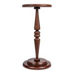 Sterling Side Table front view isolated on white background with subtle lighting highlights