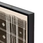 Product Image 5 for Bhujodi Framed Textile Art - Chocolate from Four Hands