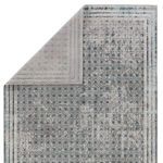 Product Image 4 for Allora Trellis Light Gray/ Blue Area Rug from Jaipur 
