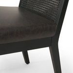 Product Image 17 for Antonia Brushed Ebony Cane Armless Dining Chair from Four Hands