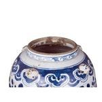 Product Image 6 for Vintage Temple Jar Curly Vine Flower Motif from Legend of Asia