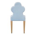Product Image 5 for Clover Back Upholstered Performance Fabric Dining Chair from Worlds Away