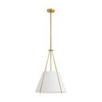 Product Image 3 for Heloise Antique Gold Brass Steel Pendant from Arteriors