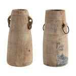 Product Image 1 for Round Wood Milk Jug from Creative Co-Op