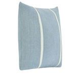 Product Image 4 for Curtis Linen Blend Throw Pillow from Classic Home Furnishings