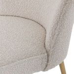 Close-up showing curved seam detail where backrest meets seat cushion