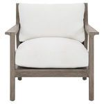 Product Image 4 for Ibiza Weathered Teak Outdoor Chair with Cream Cushions from Bernhardt Furniture