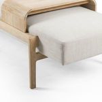Product Image 9 for Fawkes Bench - Vintage White Wash from Four Hands