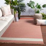 Product Image 4 for Vibe by Strand Indoor/ Outdoor Striped Rust/ Beige Rug from Jaipur 