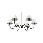 Product Image 7 for Whitney Blackened Bronze Chandelier from Moe's