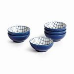 Product Image 1 for Stria Grid Dip Bowls, Set Of 6 from Napa Home And Garden