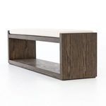 Product Image 16 for Edmon Bench Savile Flax/Warm Nettlewood from Four Hands