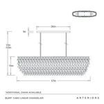Product Image 12 for Cabo Linear Chandelier from Arteriors