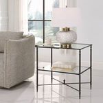 Product Image 2 for Henzler Mirrored Steel Lamp Table from Uttermost