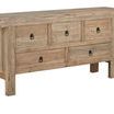 Old Pine Five Drawer Buffet image 1