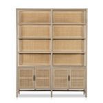 Product Image 9 for Caprice Wide Wooden Bookshelf - Natural Mango from Four Hands