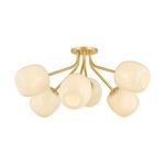 Product Image 1 for Lisette Semi Flush from Mitzi