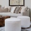 Product Image 13 for Sinclair Round Ottoman - Knoll Natural from Four Hands