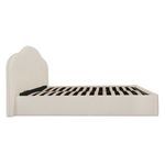 Side view of Maggie Storage Bed showing slatted bed base without mattress