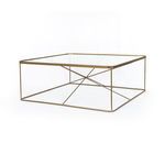 Product Image 3 for Lucas Square Coffee Table Antique Brass from Four Hands