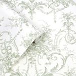 Product Image 1 for Laura Ashley Tuileries Sage Green Wallpaper from Graham & Brown