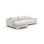 Product Image 1 for Devon Chaise Sectional Ivory from Caracole