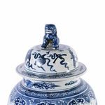 Product Image 2 for Blue & White Temple Jar W/ 8 Immortals Motif from Legend of Asia