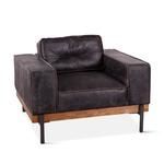 Product Image 8 for Chiavari Distressed Antique Ebony Leather Armchair from World Interiors