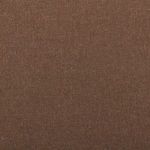Zoomed fabric swatch revealing brown high-performance linen weave and color