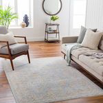 Product Image 3 for Avant Garde Woven Light Blue / Denim Rug - 7'10" Round from Surya
