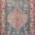 Layla Marine / Clay Rug narrow runner design with diamond medallion pattern