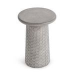 Product Image 2 for Delaine Outdoor Concrete Accent Table from Classic Home