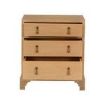 Front view of Cooper River Chest with all three drawers partially open