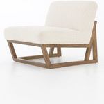 Product Image 19 for Leonie Knoll Natural White Upholstered Modern Accent Chair from Four Hands
