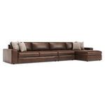 Product Image 1 for Nest 3-Piece Leather Sectional with Chaise from Bernhardt Furniture