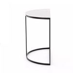 Product Image 8 for Mueller Demilune Polished White Marble from Four Hands