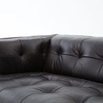 Product Image 13 for Dylan Upholstered Black Leather Sofa from Four Hands