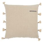 Product Image 11 for Ikal Stripes Beige/ Dark Gray Throw Pillow 18 inch from Jaipur 