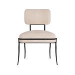 Product Image 5 for Mosquito Natural Black Linen Chair from Arteriors