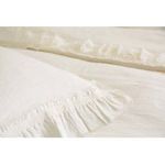 Product Image 4 for Mathilde Cream Linen Queen Duvet Cover from Pom Pom at Home