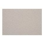 Detailed fabric swatch showing tight, neutral beige upholstery weave