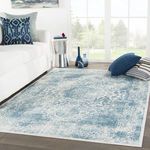 Product Image 5 for Aldi Medallion Blue/ Light Gray Rug from Jaipur 