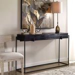 Product Image 1 for Telone Modern Black Console Table from Uttermost