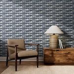 Product Image 3 for Wavebreak Navy I Wallpaper by Getty Images from Four Hands