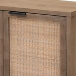 Product Image 3 for Reed 2 Door Accent Cabinet in Washed Wood & Black Metal from Jamie Young